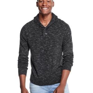 New GUESS Clayton Shawl Men's Sweater